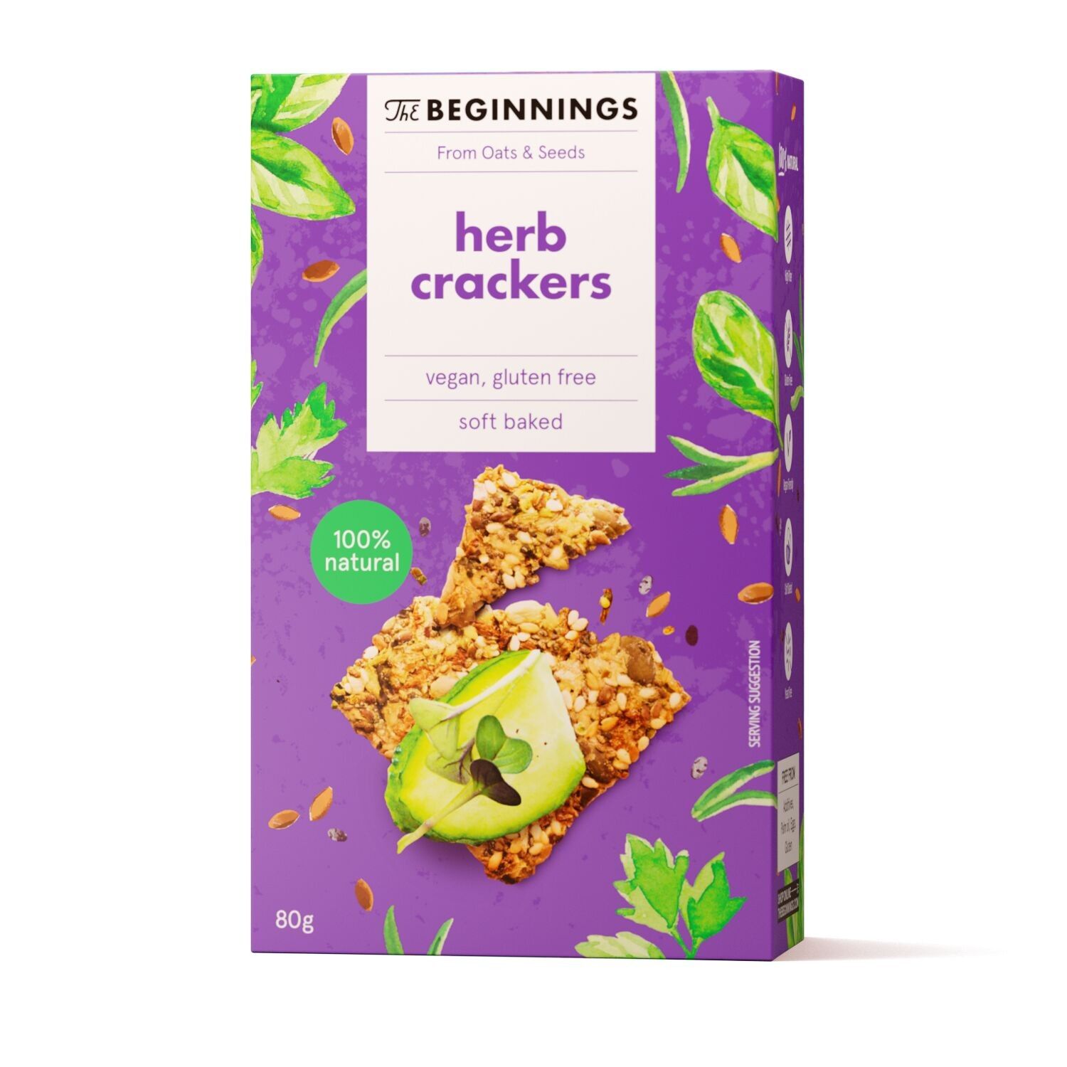 Herb crackers 80 g