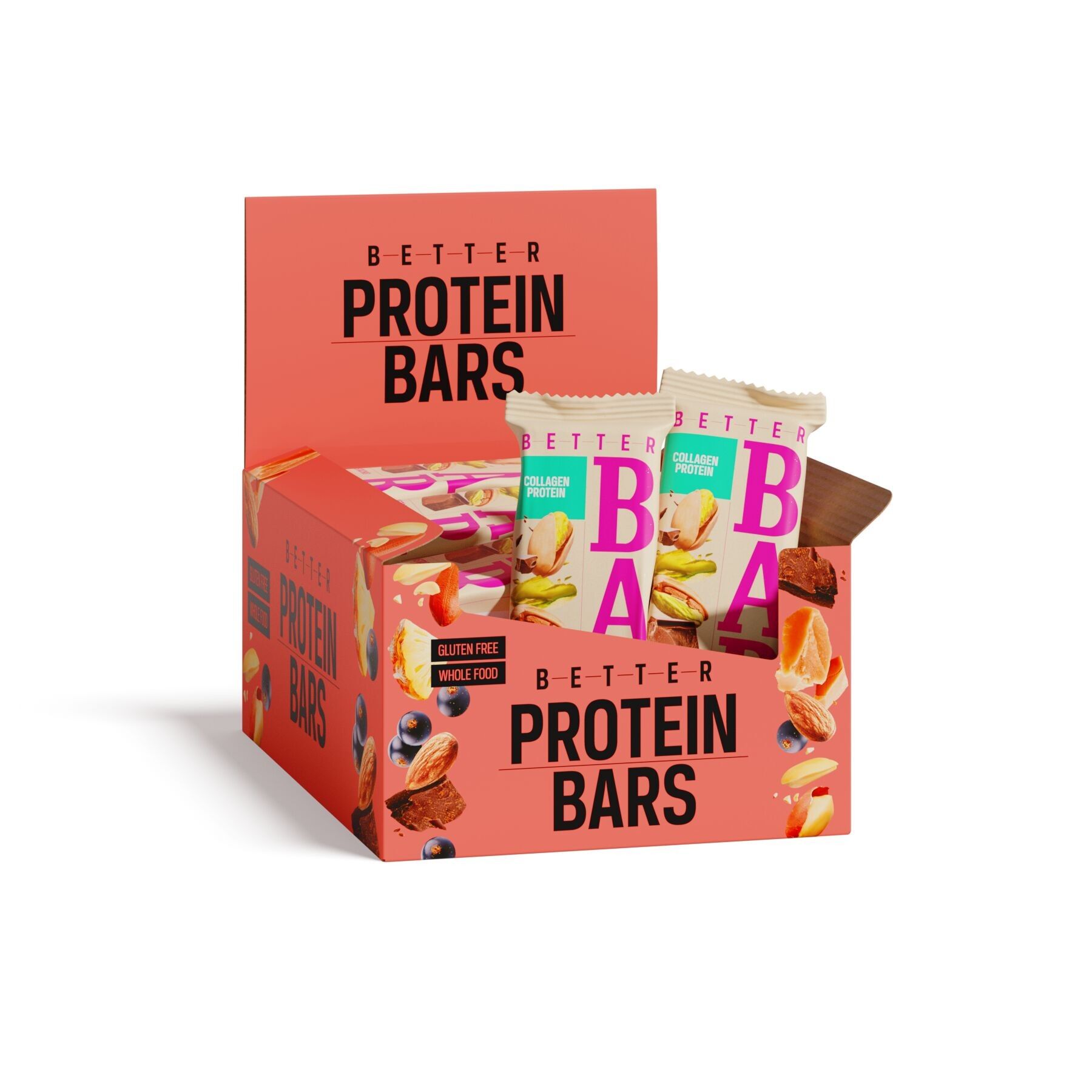 Pistachio bar with collagen protein 45 g