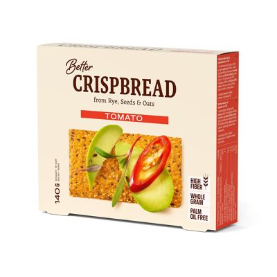 Crispbreads with tomato 140 g