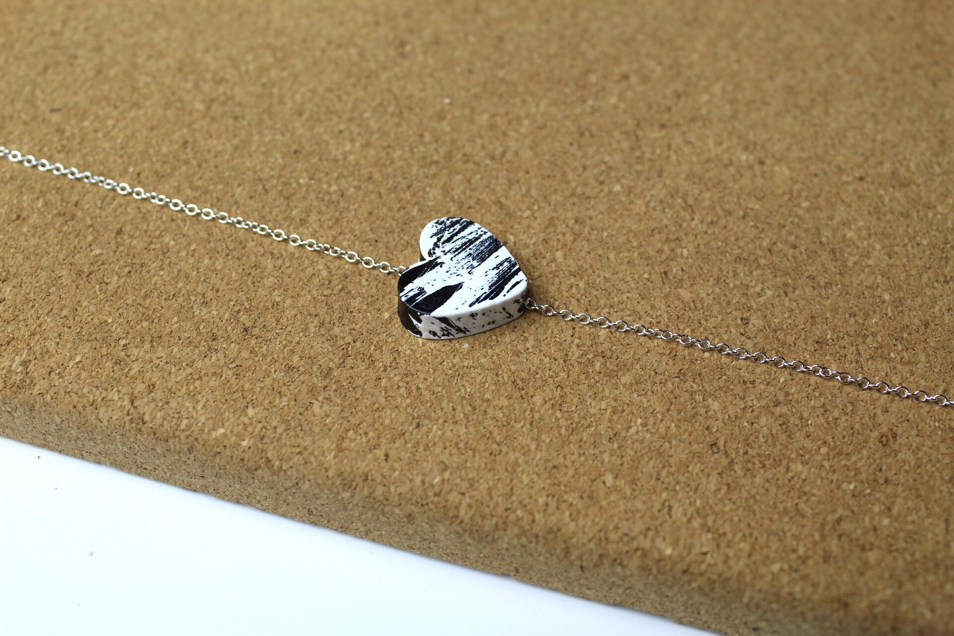 COLLANA CUORI ASSORTITI - PIUMA ,