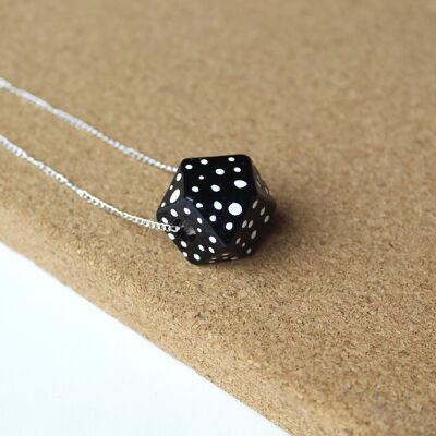 COLLAR ROLY POLY 1-5 - POLKA NEGRO ,