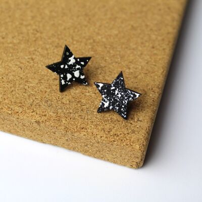 STAR EARRINGS , L 20mm