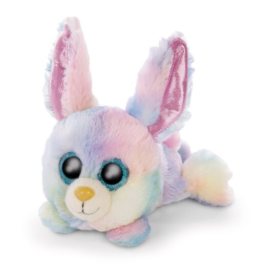 Glubschis liegend Hase Rainbow Candy 15cm