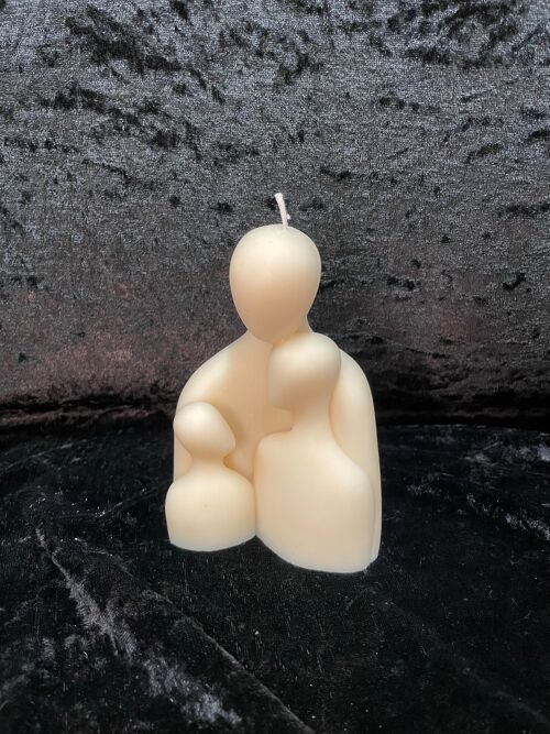 Family silhouette Candle Vanilla