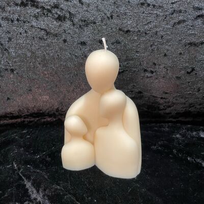 Family silhouette Candle Vanilla