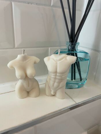 The Man Body Candle vanille
