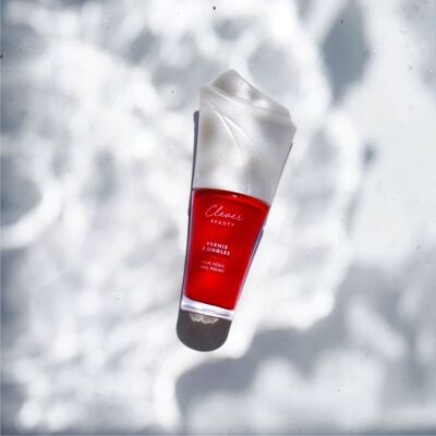 Naturnagellack - intensives Rot - CLEVER BEAUTY