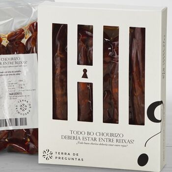 Chorizo extra fumé au bois de chêne. Tous les bons chorizos devraient-ils être derrière les barreaux? 2