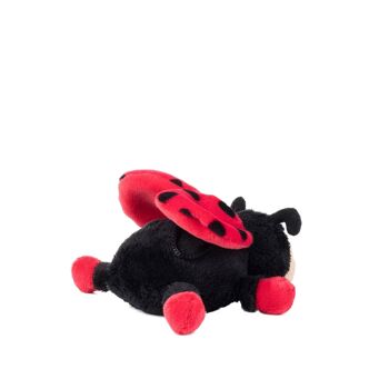 Peluche coccinelle "Bolle" taille "XXS" 11 cm 3