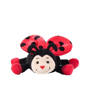 Peluche coccinelle "Bolle" taille "S" 15cm 6