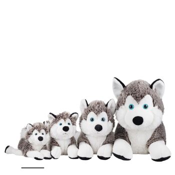 Peluche chien polaire "Husky" taille "S" 8