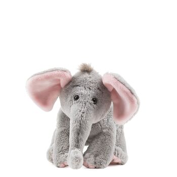 Peluche éléphant "BabySugar" rose taille "XS" 6