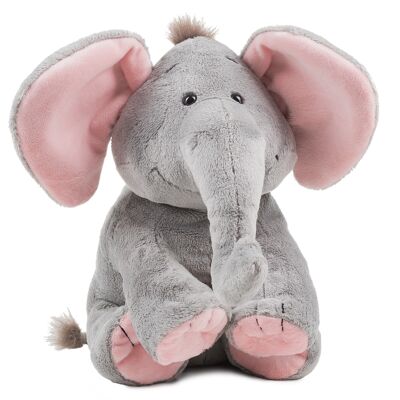 Plush elephant "BabySugar" rose size "L"