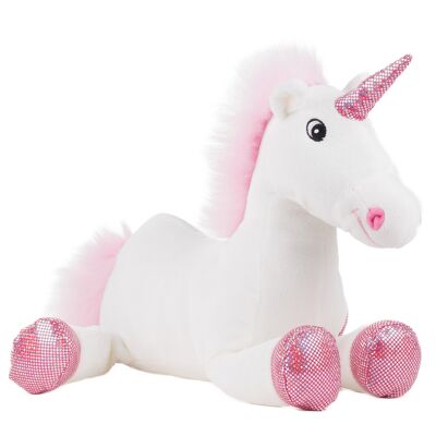 Peluche licorne "Shiny" taille "L"
