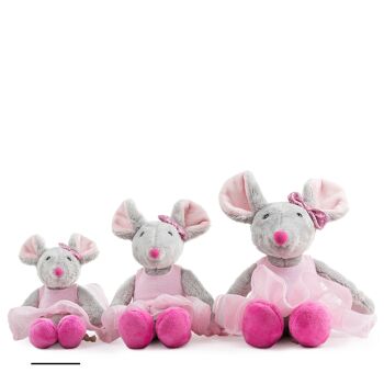 Peluche ballerine taille "XS" 8