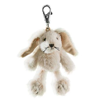 Porte-clés peluche lapin "Peppone"