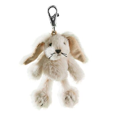 Plush keychain rabbit "Peppone"