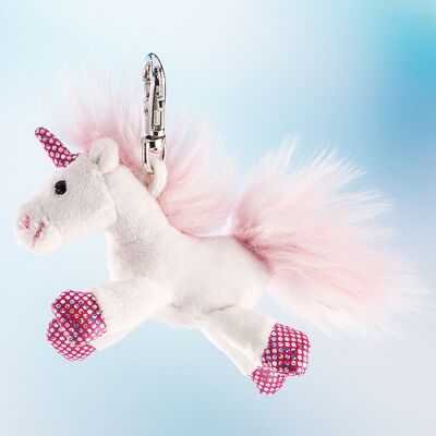 Plush keychain unicorn "Shiny"