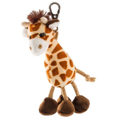 Porte-clés peluche girafe "Bahati"