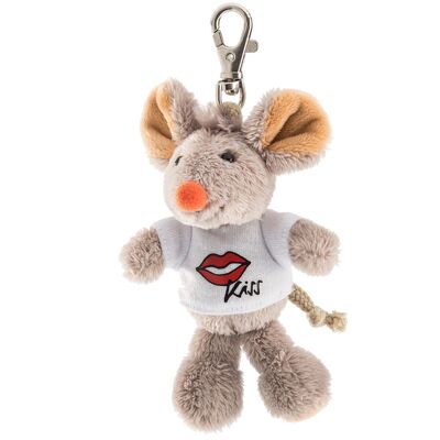 Plush key ring mouse "Kiss"