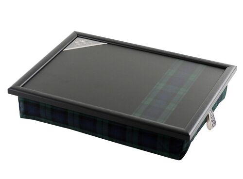 Lap tray with cushions Blackwatch Stripe tartan