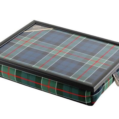 Plateau tour de cou avec coussin tartan Colquhoun allover