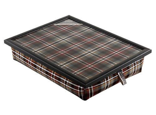 Lap tray with cushions Scott Weathered Allover tartan