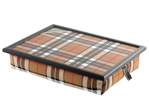 Lap tray with cushions Tartan Thomson Camel Allover