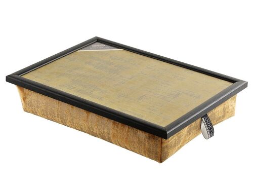Andrews Lap Tray with Cushion Alessia Gold