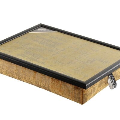 Andrews Lap Tray with Cushion Alessia Gold