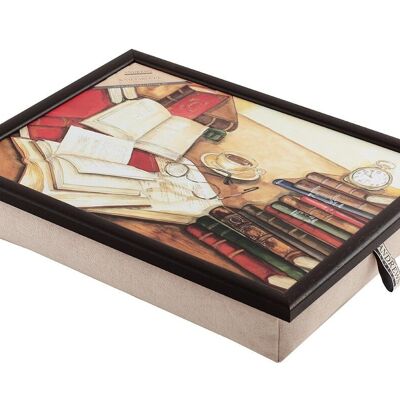 Lap Tray Laptray with Cushion Tray for Laptop Books