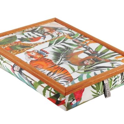 Andrews lap tray with cushion KOJ Giraffe