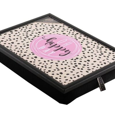 Lap Tray Laptray avec plateau d'oreiller pour ordinateur portable Oh Happy Day