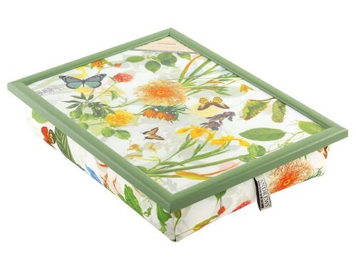 Andrews Secret Garden lap tray with cushions