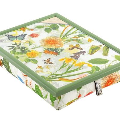 Andrews Secret Garden lap tray with cushions