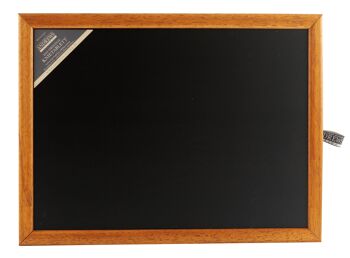 Plateau pour ordinateur portable avec coussin Plateau pour ordinateur portable tissu Uni noir/ OF noir/cadre couleur chêne 2