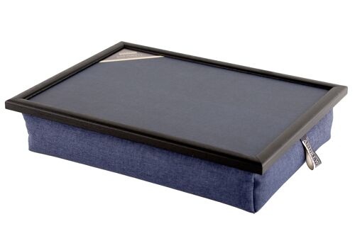 Lap tray with cushion Laptray Uni Dark Blue