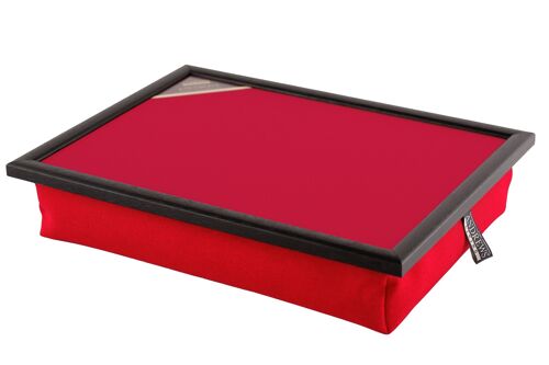 Lap tray with cushion Laptray Uni Red