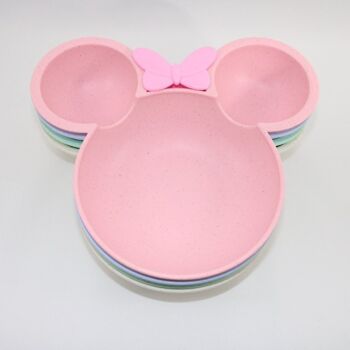 Assiette Minnie Bleu 3