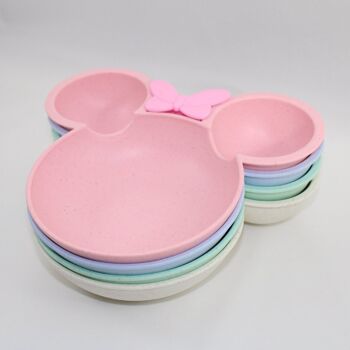 Assiette Minnie Bleu 4