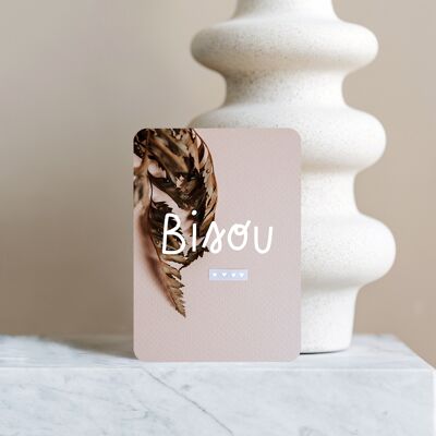 Carte Bisou - A6