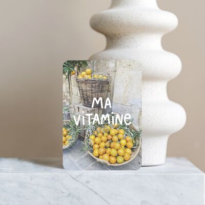 Mi tarjeta de vitaminas - A6