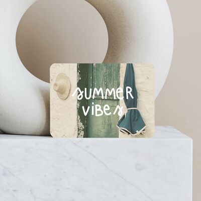 Summer vibes card - A6
