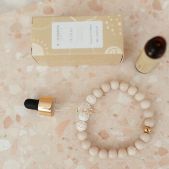 Bracelet Parfum Mathilde (bracelet pour parfumer pour aromathérapie "à emporter") 1