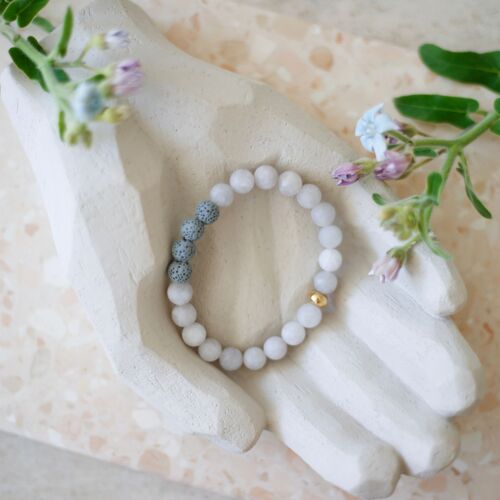 Fragrance Bracelet Charly (Armband zum Beduften für Aromatherapie "to go")