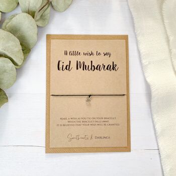 Un petit souhait pour dire Eid Mubarak - Bracelet de souhaits 2
