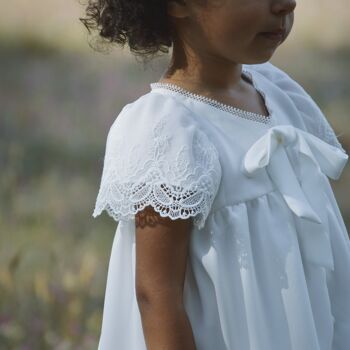 ROBE FILLE BLANCHE 1