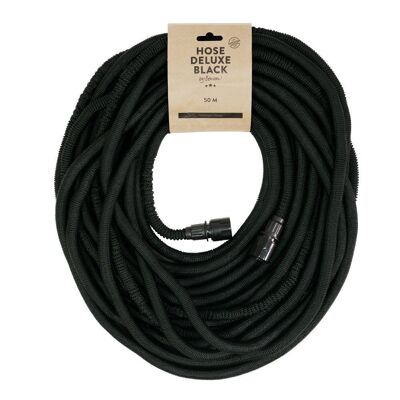 Garden Hose Deluxe - Black 50m