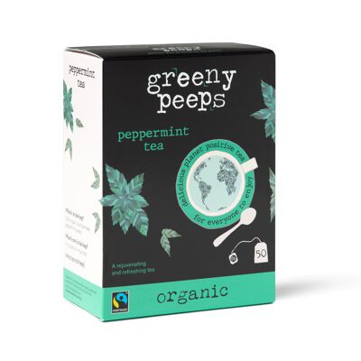 Peppermint Tea Value Pack - Organic - 50 bags