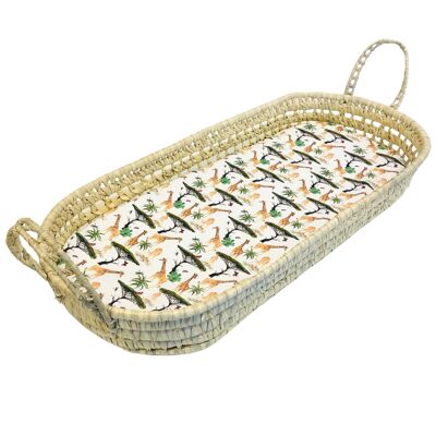 Cesta cambiador de mimbre jersey selva